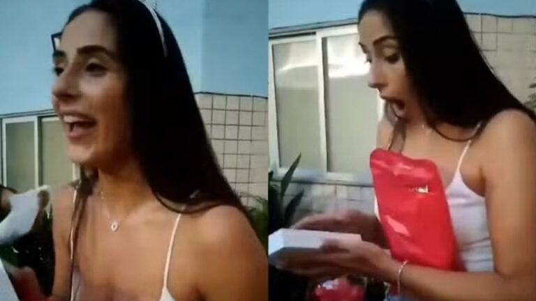 BBB 24: Deniziane ganhar celular de R$ 7 mil dos fãs após eliminação