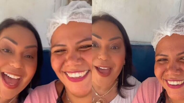 BBB 24: Mãe de Gil do Vigor e namorada de Davi comemoram encontro
