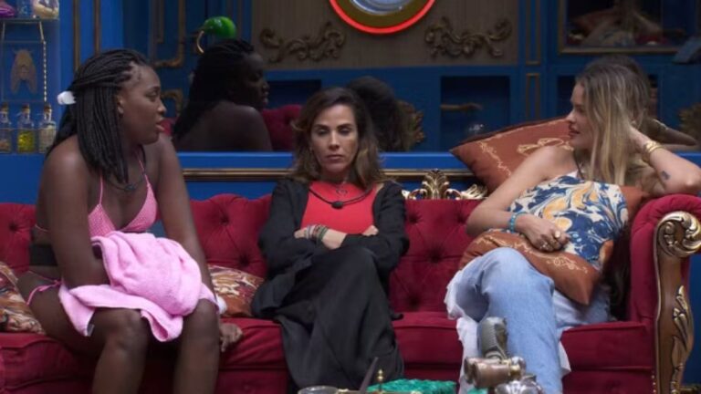 BBB24: Wanessa diz que sairá do quarto: 'Não suporto ficar com o Davi'