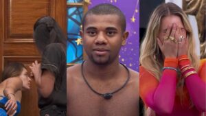 BBB24: noite tem flagra, desculpas de Davi por 'psiu' e Yasmin abalada