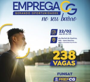 Conjunto Aero Rancho recebe nesta quinta-feira a Primeira edição do Emprega CG no Seu Bairro