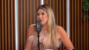 Dani Calabresa tira sarro de traição de Marcelo Adnet: "Deus me livre"