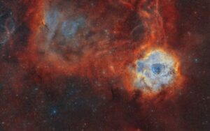 Destaque da NASA: nebulosa “florescendo