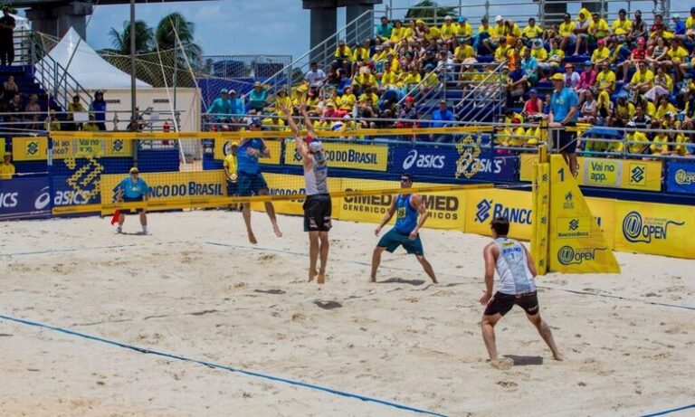 Etapa do Circuito Brasileiro de Vôlei de Praia começa nesta quarta na Capital