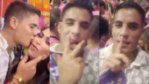 Ex-padrasto de Neymar curte Carnaval de SP em camarote gay no Anhembi