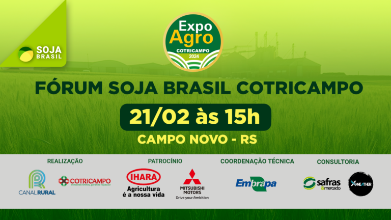 Faltam 2 dias para a Abertura Nacional da Colheita da Soja