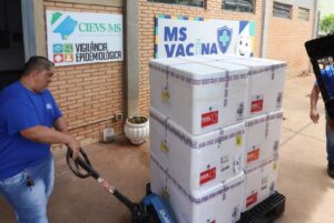 Governo de MS começa a distribuição da vacina contra a dengue com 69.570 doses