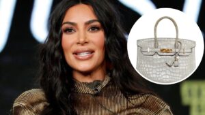 Kim Kardashian é detonada por vender bolsa suja por R$ 345 mil