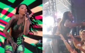 Ludmilla joga água em fã durante show; veja vídeo e entenda o caso