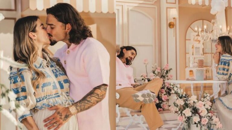 Maluma e esposa postam fotos do chá de bebê da filha Paris; veja fotos