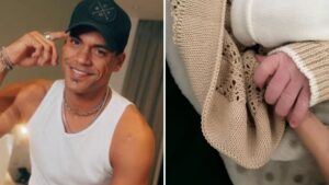 Marcello Melo Jr mostra o rosto do filho recém-nascido: 'Sem palavras'