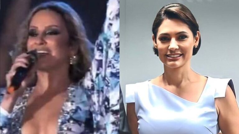 Michelle Bolsonaro apoia Claudia Leitte em polêmica sobre Yemanjá