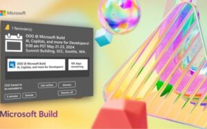 Microsoft Build 2024 começa em 21 de maio