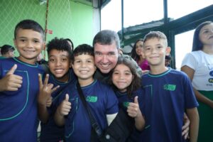 Miranda recebe pacote de obras do Governo de MS com escola, creche e Corpo de Bombeiros