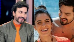 Padre Fábio de Mello brinca com volta de Luan Santana e Jade Magalhães