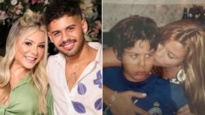 Poliana resgata fotos raras de Zé Felipe na infância e fala de ciúmes