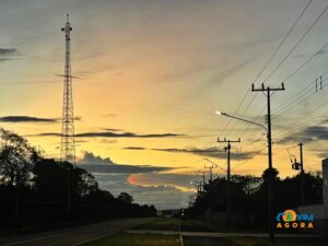 Previsão de Sol e possíveis pancadas de chuva em Coxim nesta segunda-feira