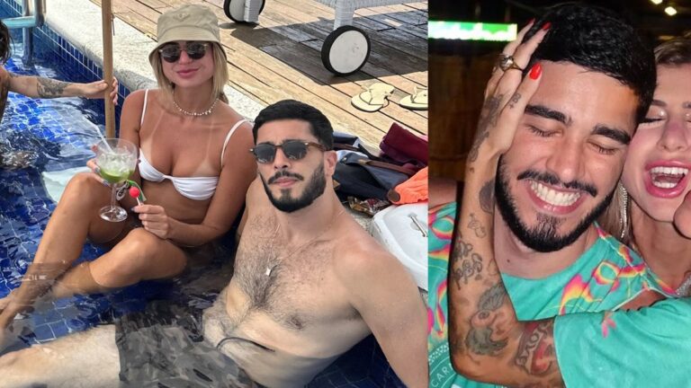 Renata Heilborn passa Carnaval com ator após expor traição de Courrege
