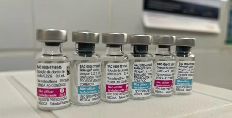 Segunda remessa chega e MS recebe mais de 3,7 mil doses da vacina contra a dengue