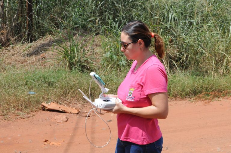 Tecnologia no combate à Dengue, drones são utilizados para auxiliar nas fiscalizações de terrenos baldios