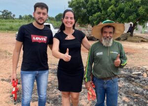 Vereadora Adriana Nabhan viabiliza recursos para três parques infantis de madeira em Coxim