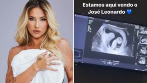 Virgínia Fonseca mostra ultrassom do terceiro filho: 'Muita saúde'