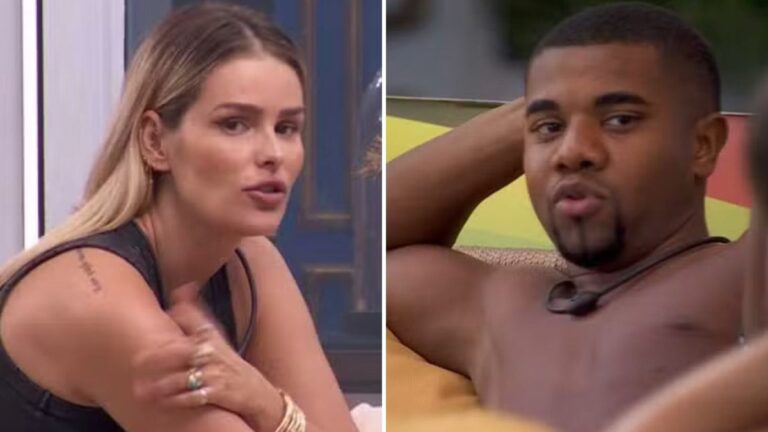 Yasmin desabafa sobre Davi no BBB 24: 'Tira o pior da pessoa'