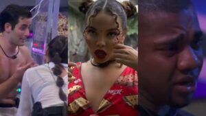 ‘BBB 24’: festa tem ameaça de fim de romance, choro e mudança de rota