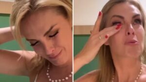 Ana Hickmann chora após palestrar para mulheres: 'Fortes emoções'