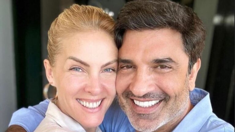 Ana Hickmann posta foto com Edu Guedes e se declara para o namorado
