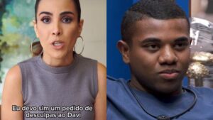 BBB 24: Wanessa apaga pedido de desculpas a Davi após briga com Bin