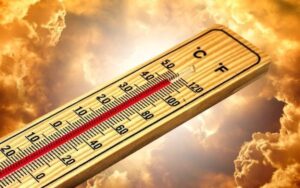 Com sensação térmica de 62,3 °C no domingo (17), onda de calor continua