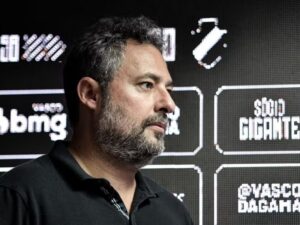 Diretor esportivo do Vasco é demitido; o motivo não foi revelado