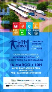 Drive Thru da Reciclagem acontece esta semana e promete ser a maior edição já realizada do evento