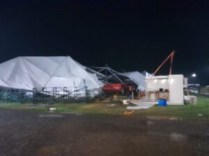 Exposição do Rio Grande do Sul é suspensa por causa de temporal