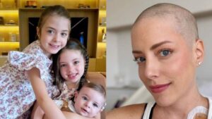 Fabiana Justus posta foto dos filhos e se emociona: 'Bençãos'