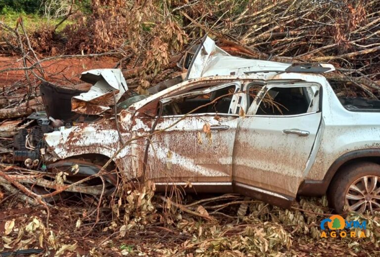 Menino de 03 anos morre e três ficam feridos após picape aquaplanar na BR-359