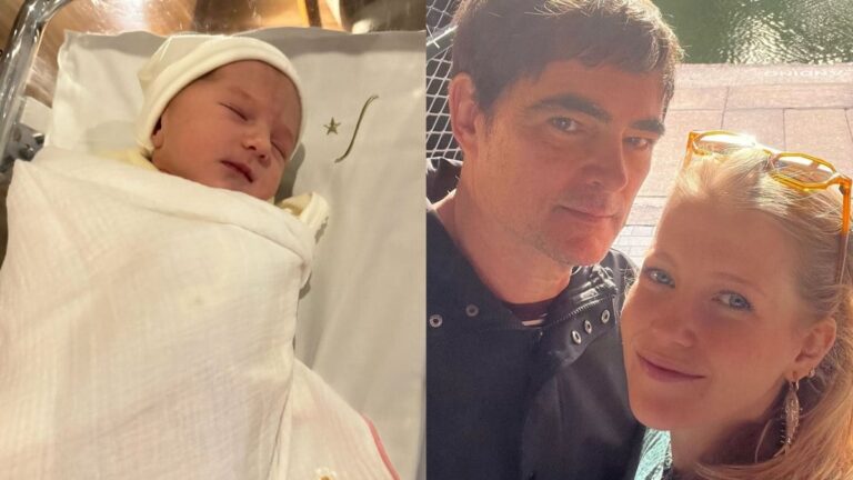 Nasce Ava, filha do cantor Samuel Rosa, da banda Skank