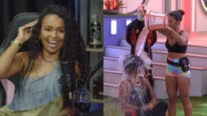 Natália Deodato lamenta baldada no BBB: "Humilhação, cabeça amassada"