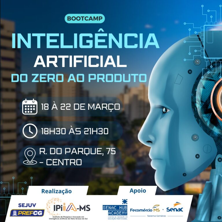 Prefeitura oferece curso gratuito de Inteligência Artificial – Do Zero ao Produto