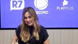 Raquel Sheherazade sobre apresentar A Grande Conquista: 'Muito feliz'