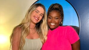Raquele reencontra Yasmin Brunet após eliminação no 'BBB 24'