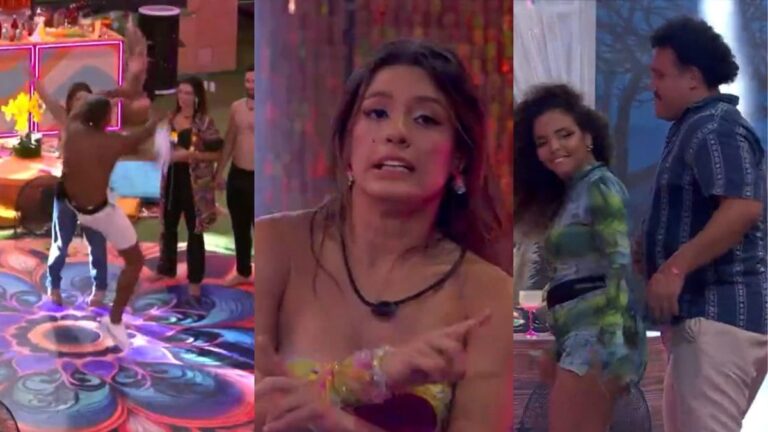 Resumo BBB 24: festa tem tombo, Bia criticada e dança de Buda e Pitel