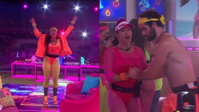Resumo BBB24: última festa do líder tem papo de romance e beijo negado