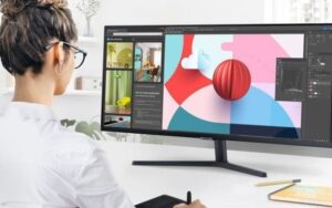 Samsung lança monitor ViewFinity S5 no Brasil com 34 polegadas e tela ultrawide