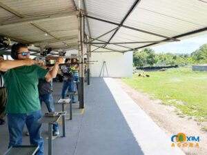 Segunda Etapa Estadual de Silhueta Metálica está em curso no Clube de Tiro de Coxim