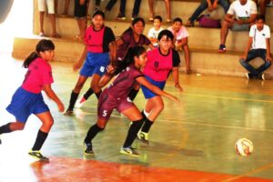 Torneio de Futsal Feminino marca lançamento do programa Povos Indígenas
