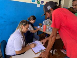 Acolhidos de unidades da SAS recebem imunização contra a Influenza com foco no inverno