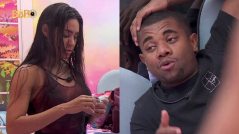 BBB 24: Davi e Isabelle batem boca após 'brincadeira' da sister