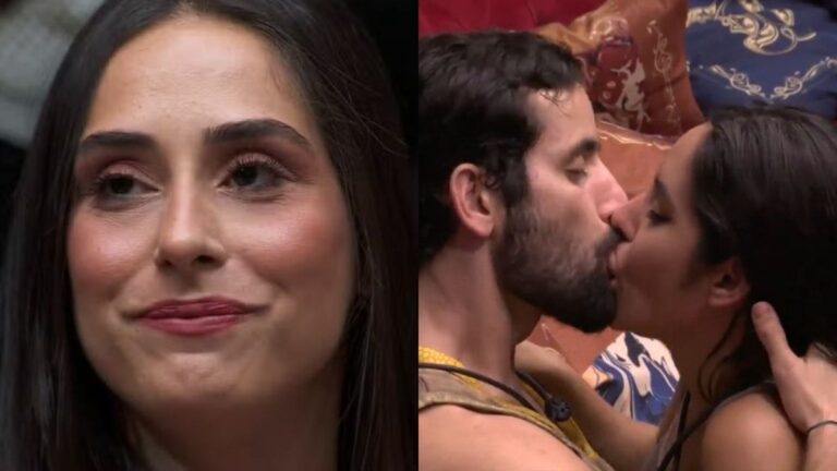 BBB24: Deniziane vira piada na web após beijo entre Matteus e Isabelle